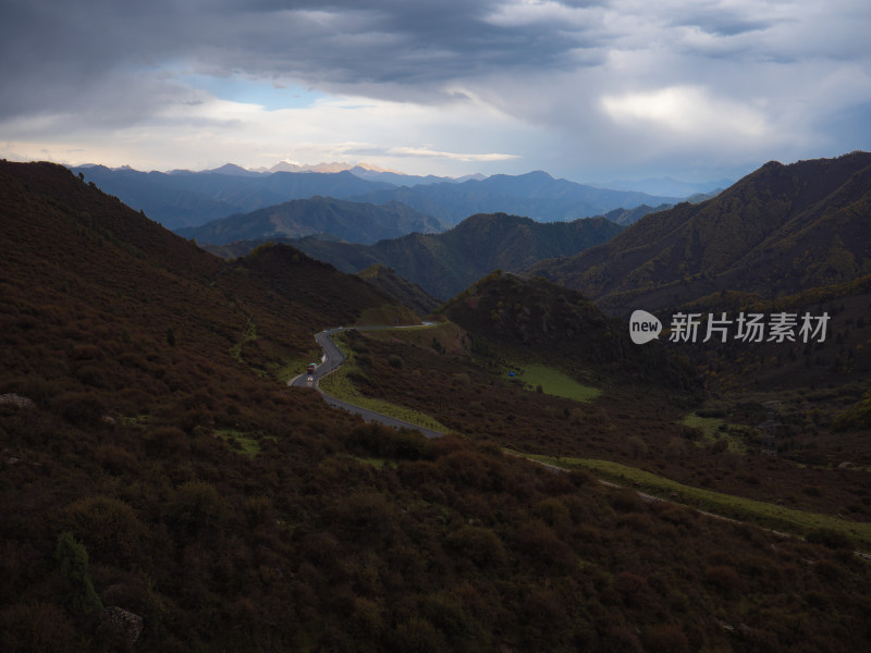 互助北山林场山间公路