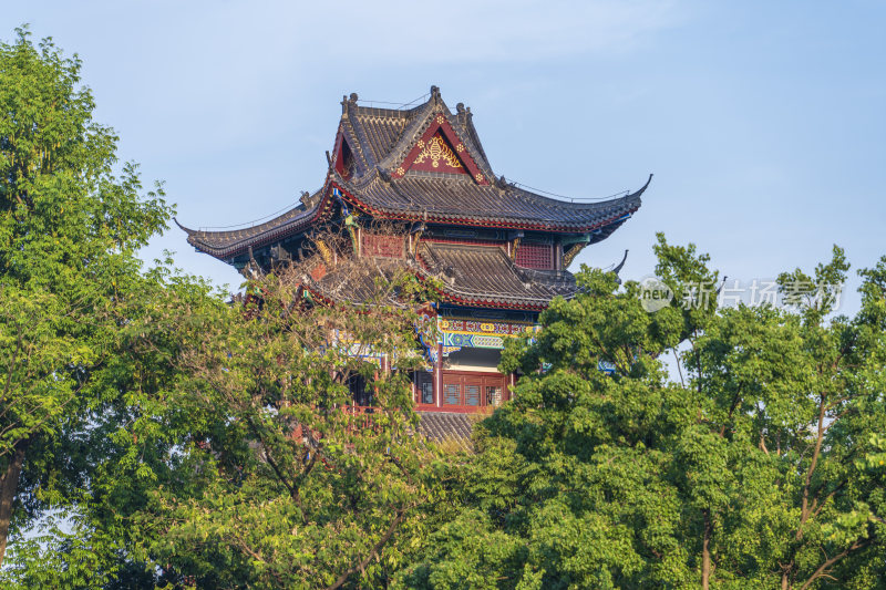 武汉武昌区紫阳公园风景