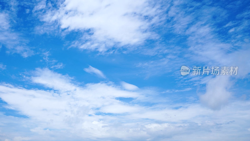 天空云朵照片蓝天白云延时夏天唯美天空云层