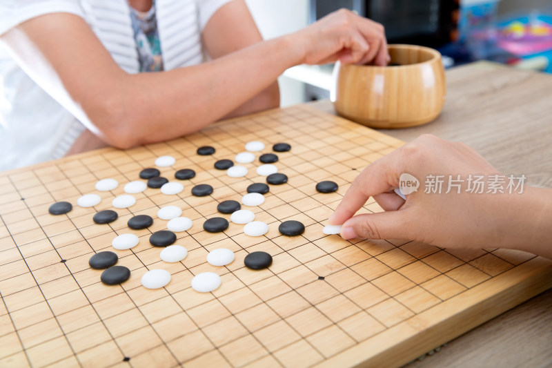 双人中国传统游戏中国围棋