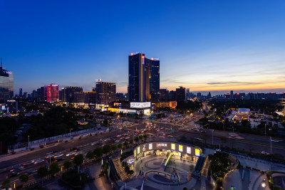 东莞鸿福路海德广场夜景