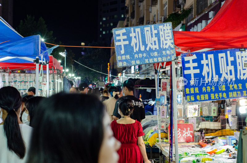 青岛李村夜市