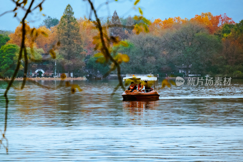 浙江杭州西湖风景名胜区秋景