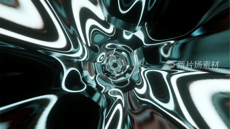 抽象隧道光影设计素材