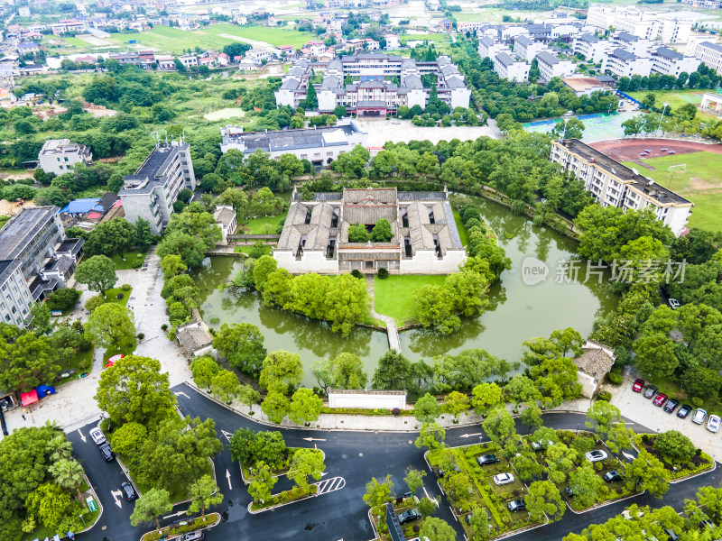 湖南湘潭湘乡市东山书院4a景区