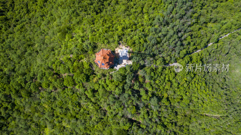 航拍深圳洞其寨风景