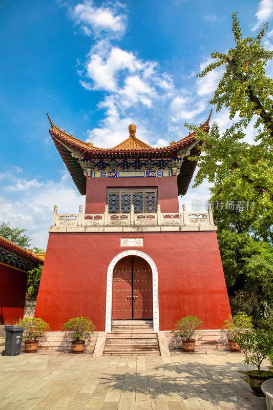 江苏省宿迁项王故里景区的真如禅寺