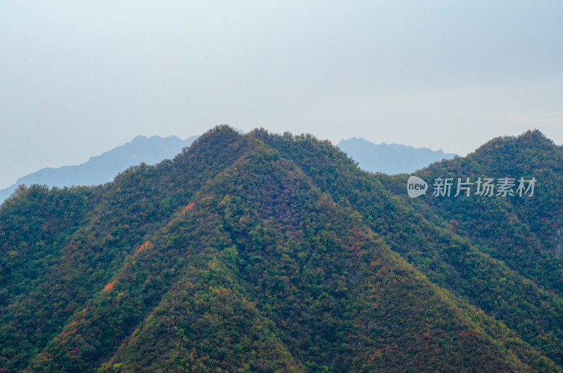 河南省洛阳白云山秋天风景