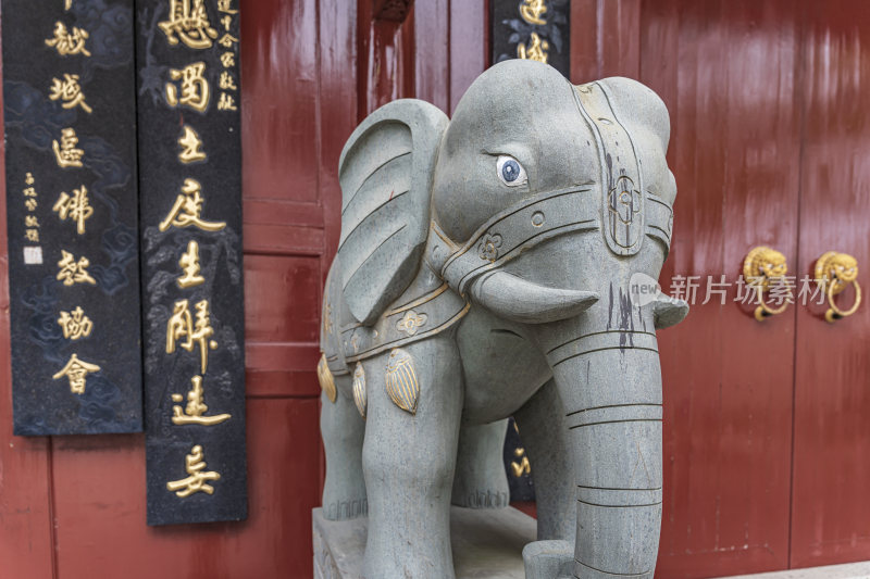 绍兴乐古寺禅院风景