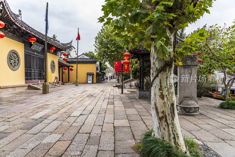 浙江湖州南浔古镇江南水乡风景