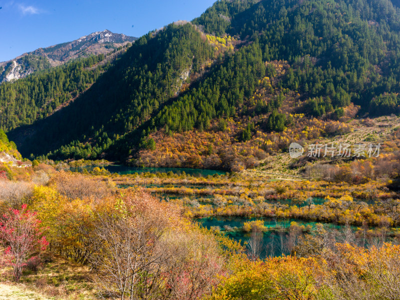 九寨沟秋景