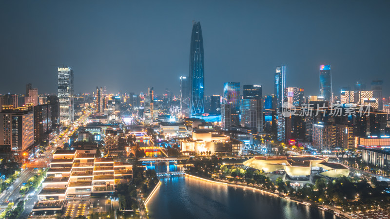 宁波 东部新城 夜景