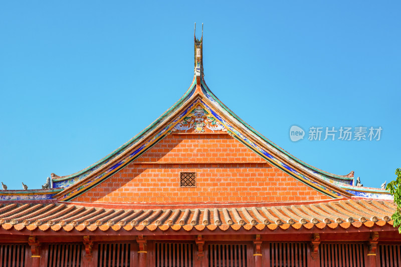 福建闽南古厝屋檐