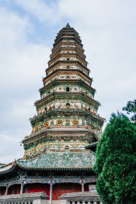 临汾广胜寺飞虹塔