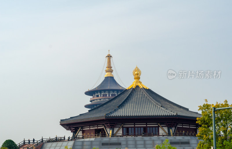 河南洛阳的明堂天堂景区