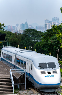 湖南株洲火车头公园景点景观