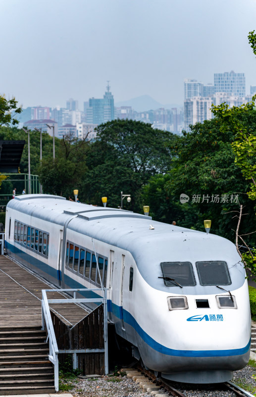 湖南株洲火车头公园景点景观