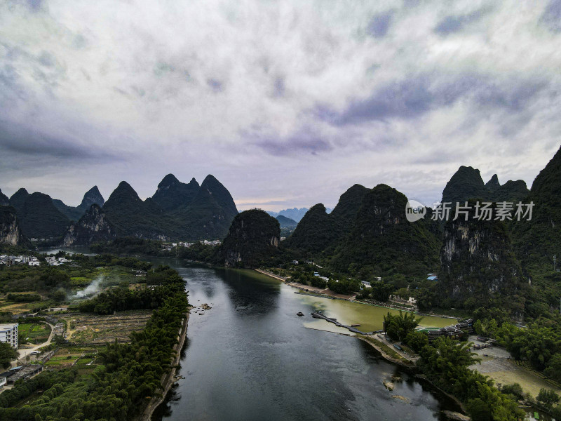 广西桂林阳朔山水风光