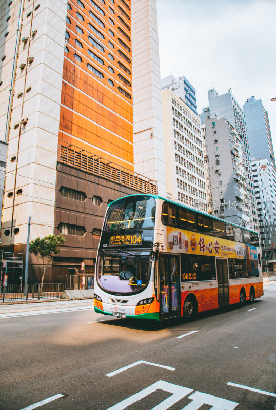 香港中环城市风光