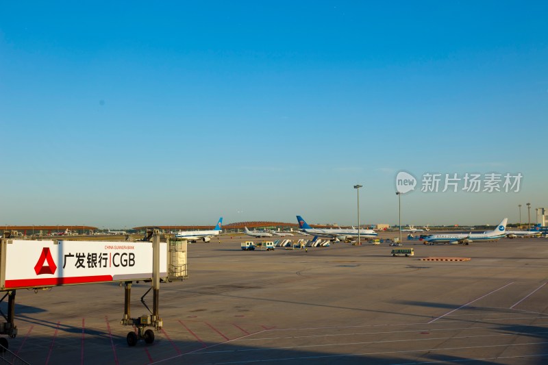 北京首都机场T3停机坪