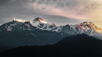 壮丽山川山峦山岳自然风光山河山丘山峰