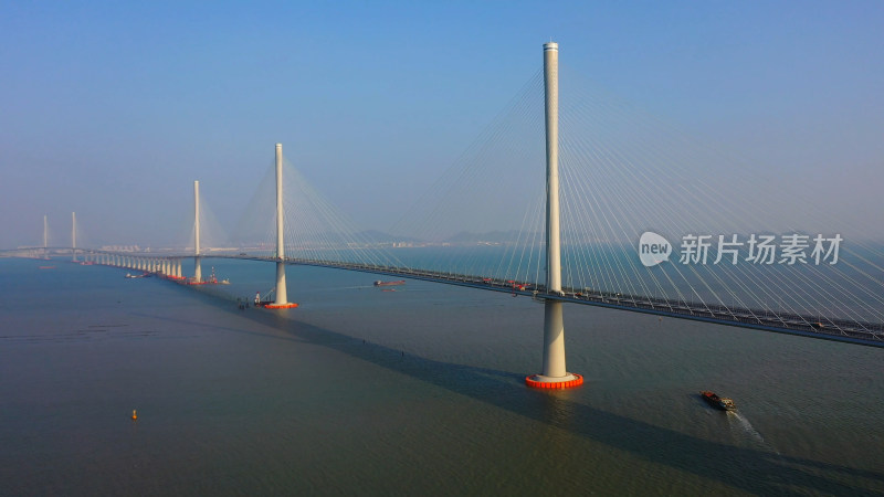 港珠澳大桥的西延线黄茅海跨海通道