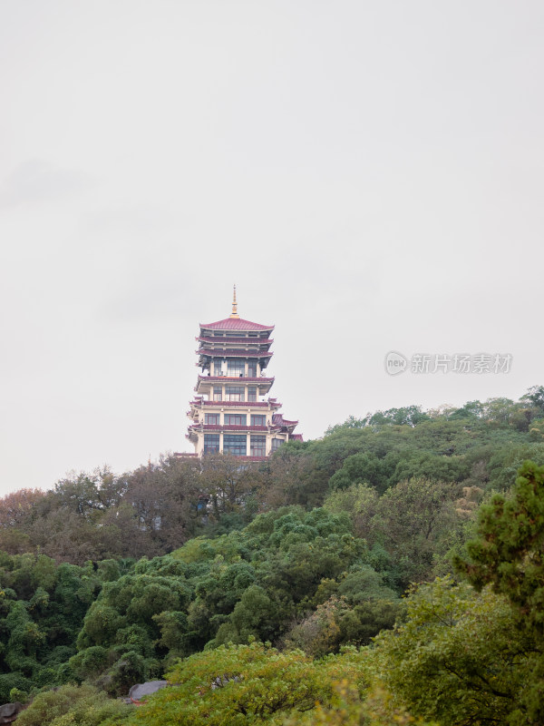 无锡鼋头渚太湖仙岛建筑