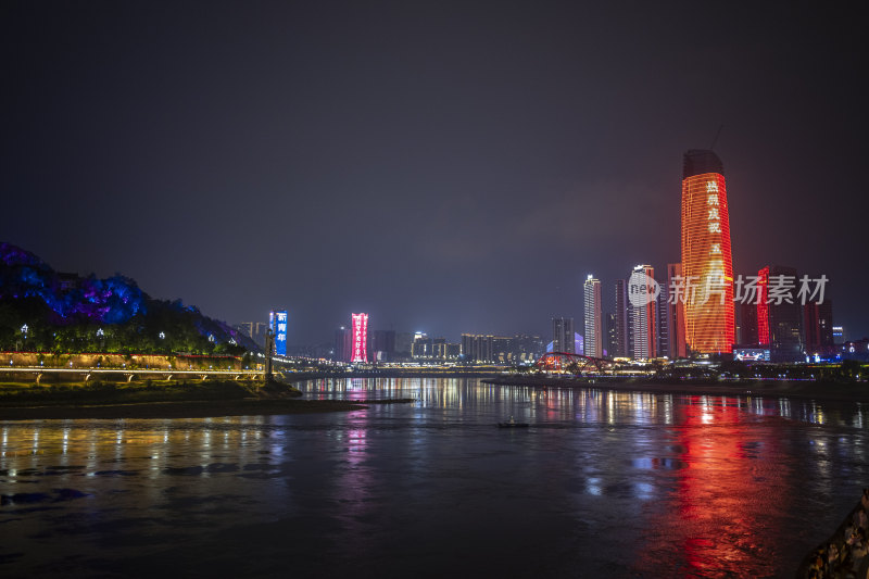 宜宾城市夜景