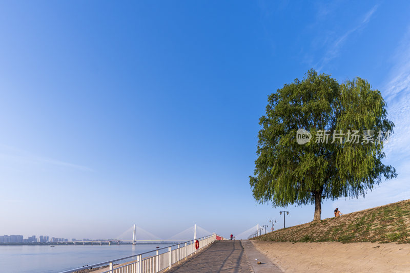 武汉武昌江滩公园风景