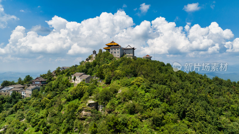 湖北武汉黄陂木兰山金顶特写