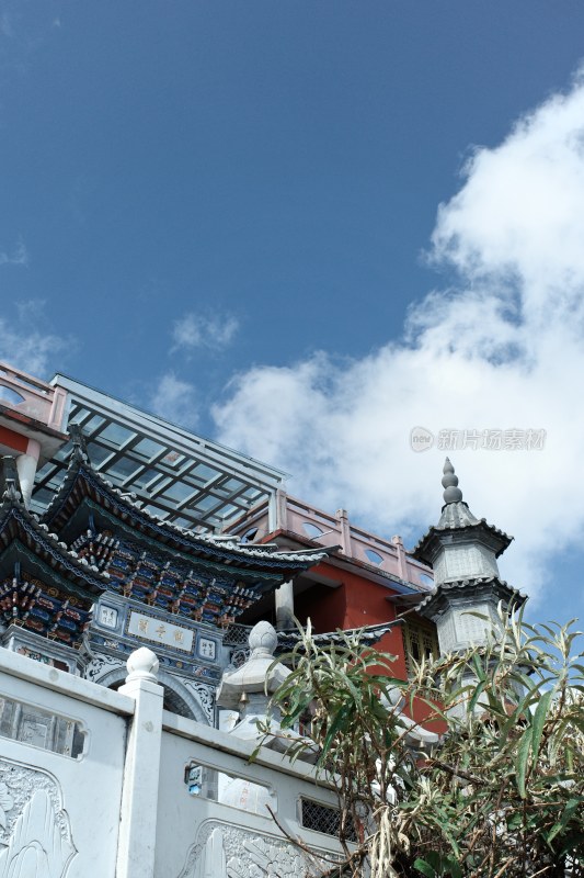 云南大理鸡足山景区