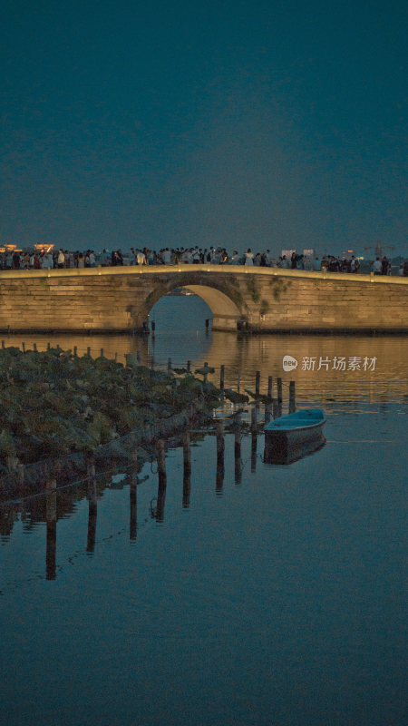 杭州西湖夜景