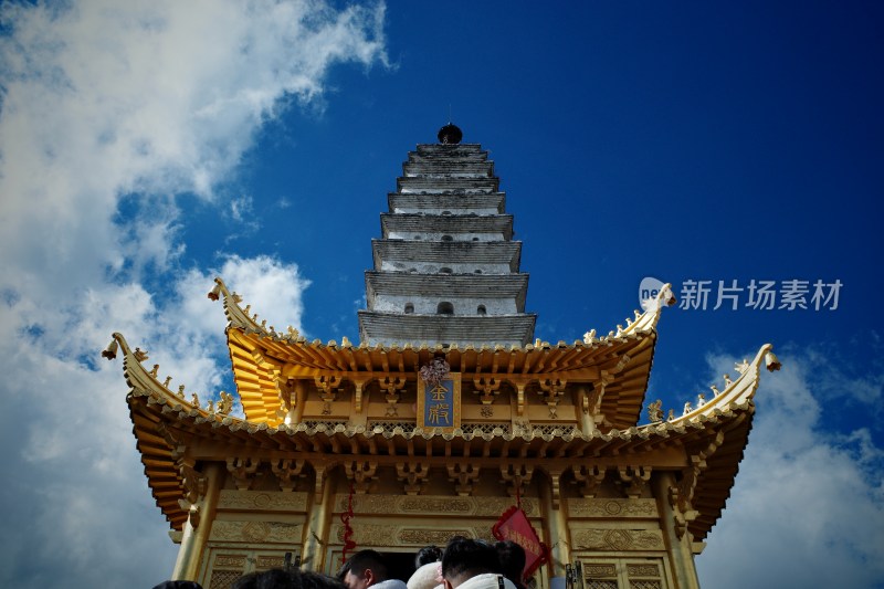 云南大理鸡足山景区