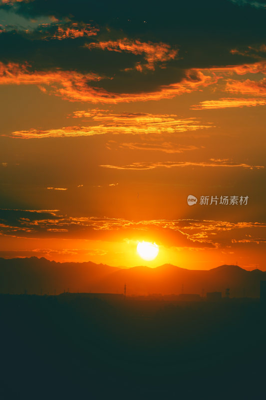 夕阳西下