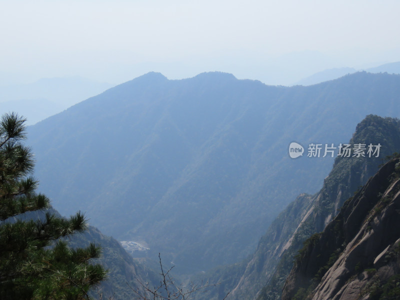 中国安徽黄山旅游风光