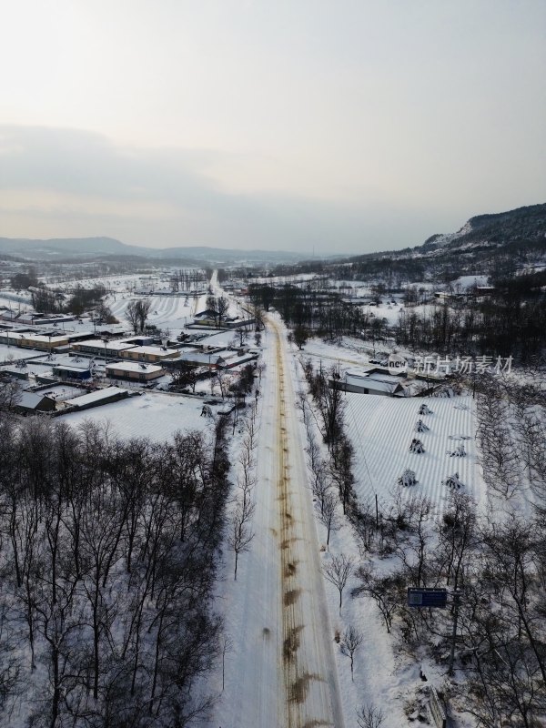 雪后乡村