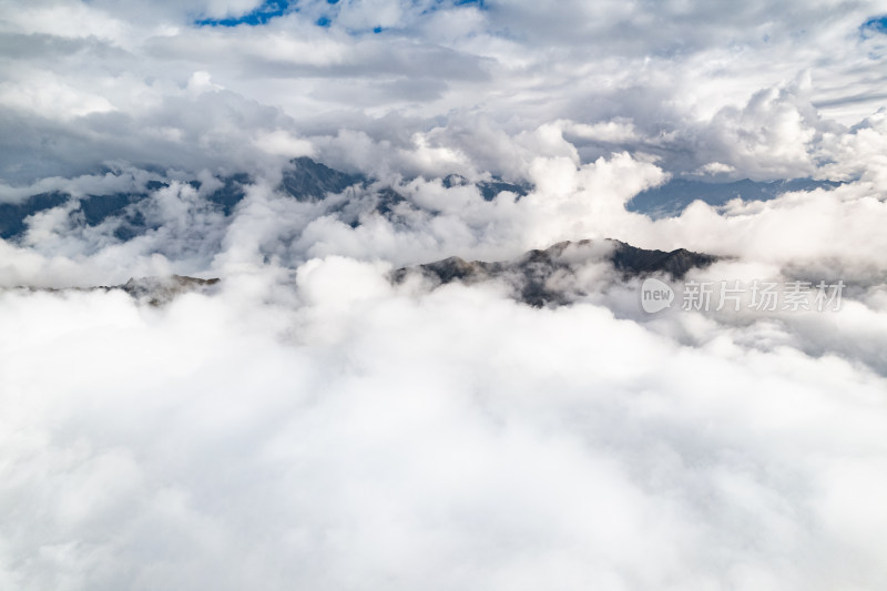 高山云海风光