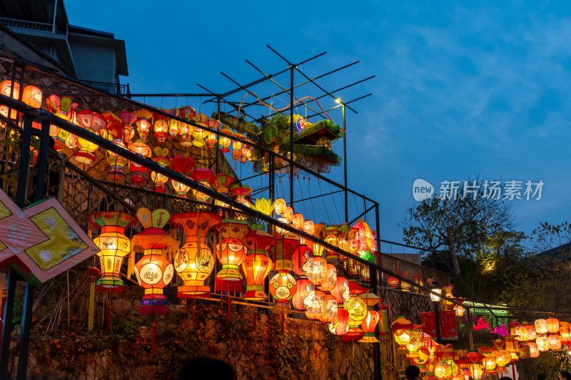 福州烟台山龙凤呈祥灯会