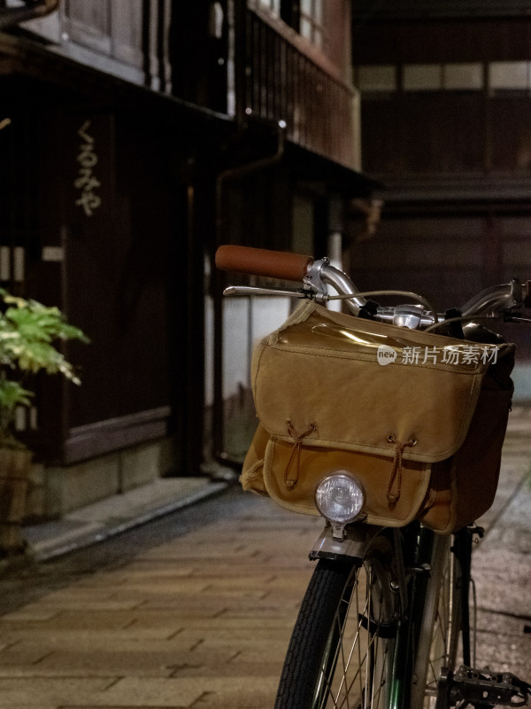 日本金泽茶屋街夜景