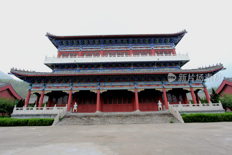 山东著名旅游景点醴泉寺建筑风格