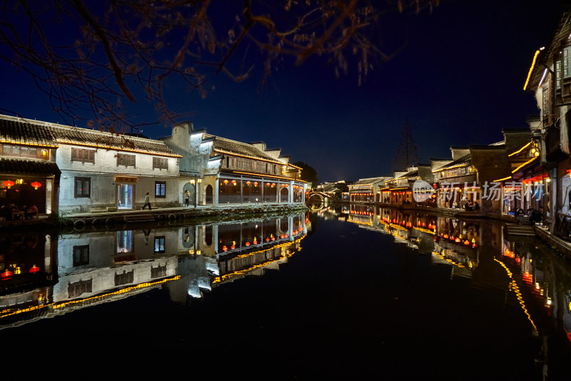 南浔古镇夜景