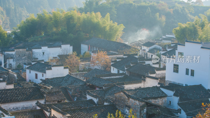 古村落婺源徽派建筑古建筑古遗址