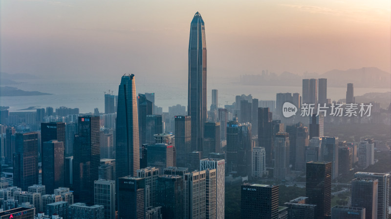 深圳福田中心区建筑群