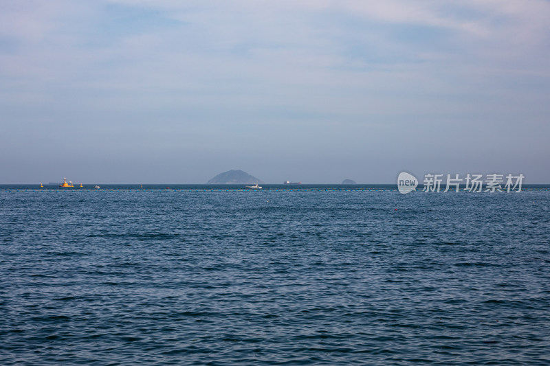 山东青岛海之恋公园海滨风光