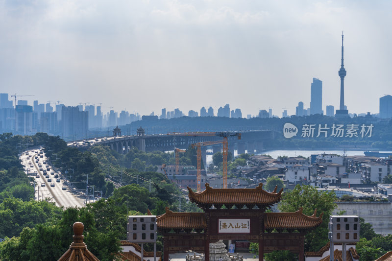 武汉长江大桥风景