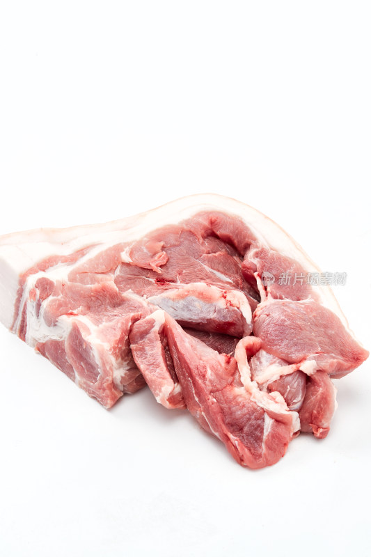 检疫合格的屠宰生鲜猪肉