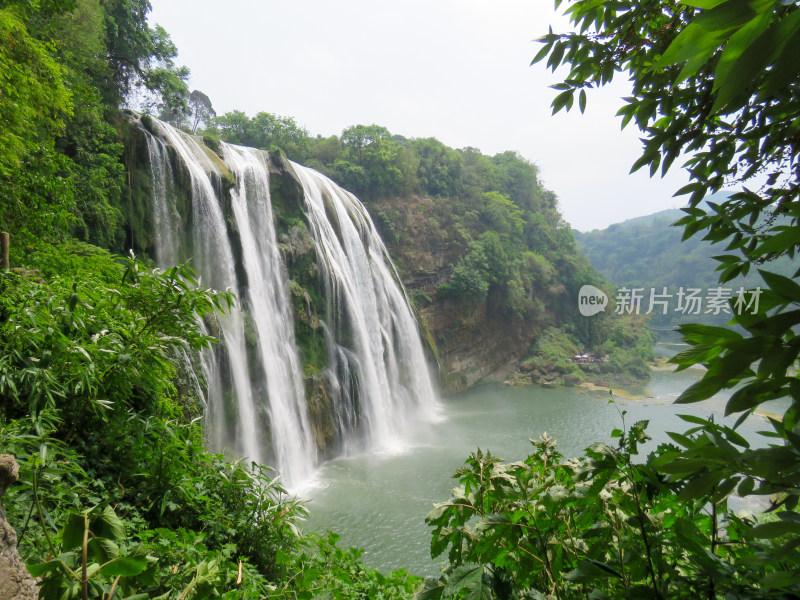 中国贵州安顺黄果树瀑布旅游风光