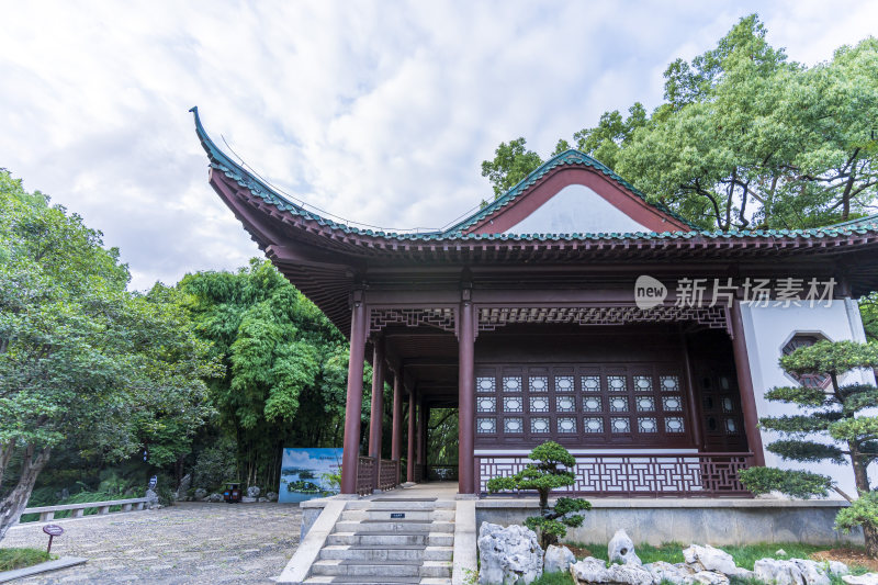 武汉东湖风景区可竹轩景点