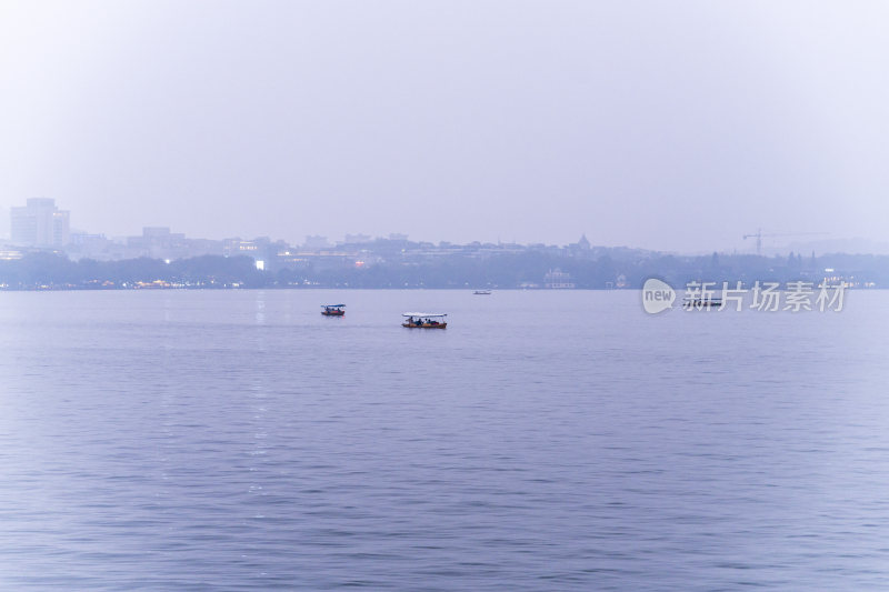 杭州西湖白堤风景