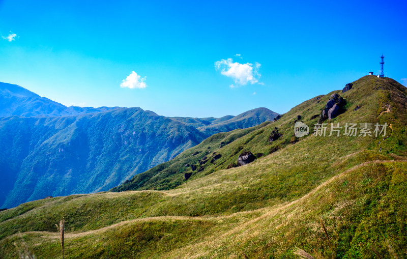 广西桂林全州天湖旅游景区山景自然风光